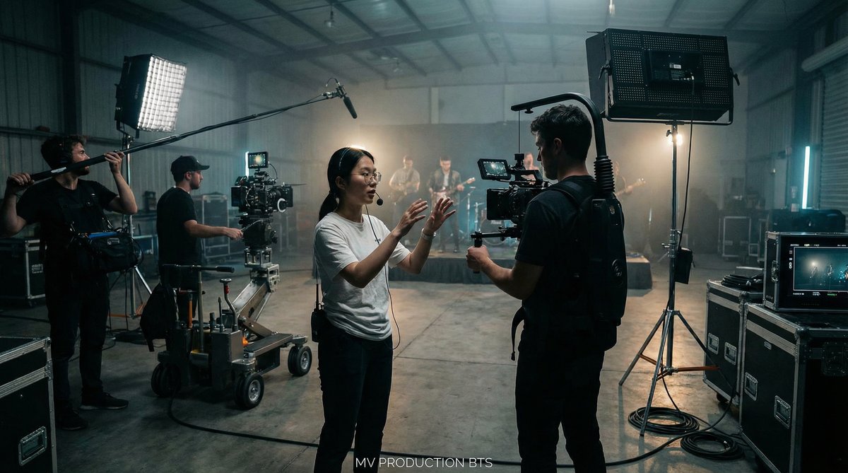 在线看片MV拍摄现场